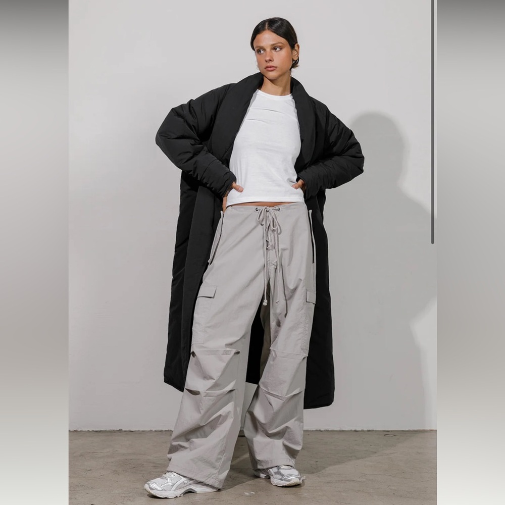 CURRENTLY SOLD OUT Local European Gray Cargo Joggers